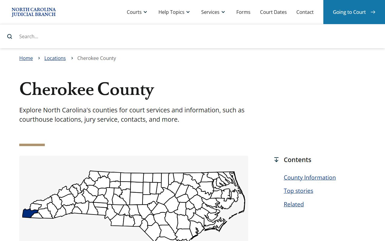 Cherokee County criminal court records