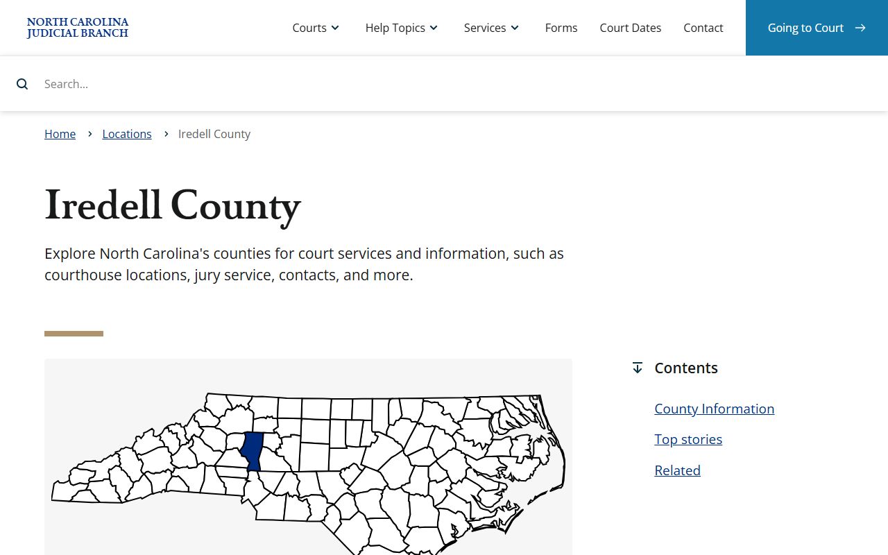 Iredell County criminal court records